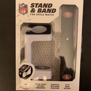 San Francisco 49ers Stand & Band for Apple Watch